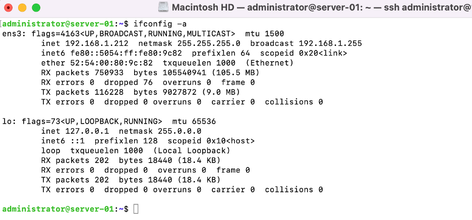 how to setup a static ip on ubuntu server