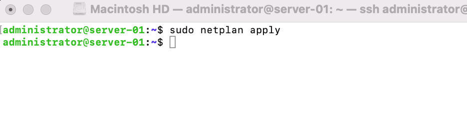 how to setup a static ip on ubuntu server